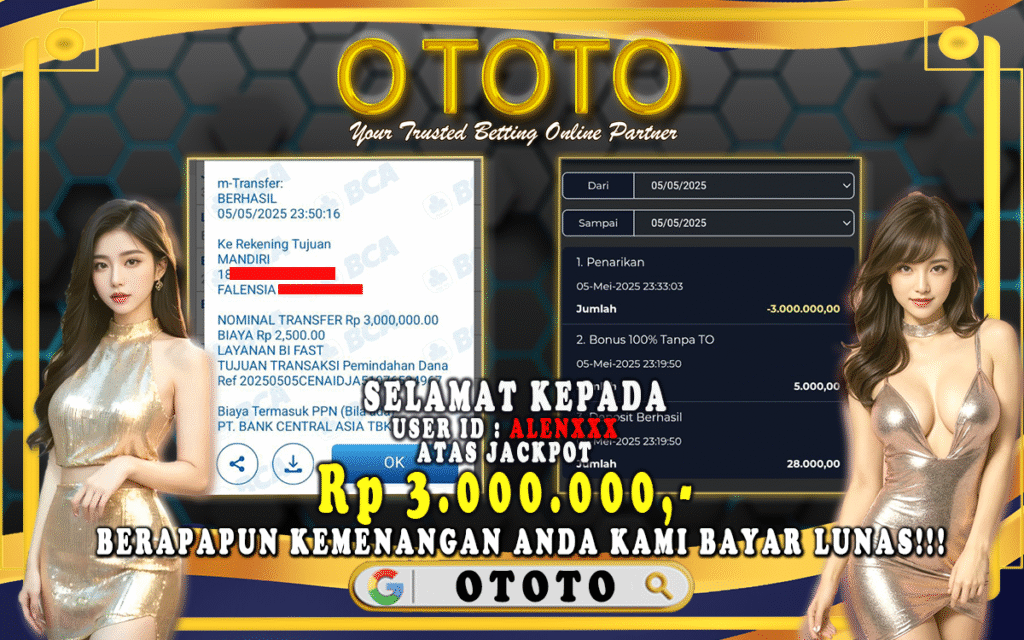 Bukti jp ototo 4d