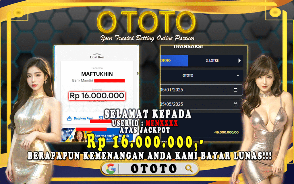 bukti jepe ototo 4d